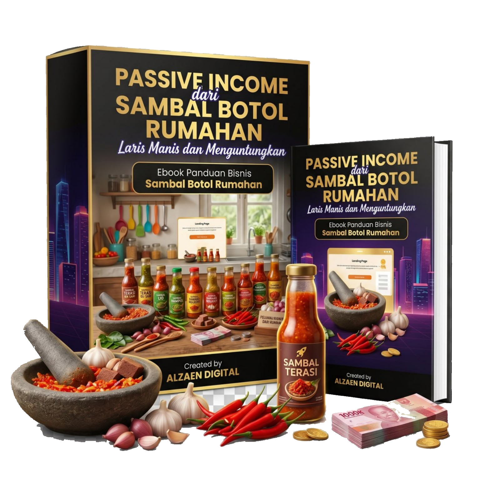 Study Case Bangun Passive Income dari Usaha Sambal Botol